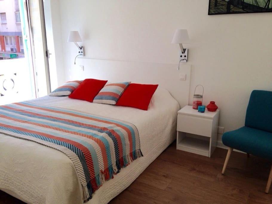 #28 1 Bdr Flat Ac Balcony Hper Central 10Mins To Beach & Old Town Nizza Esterno foto