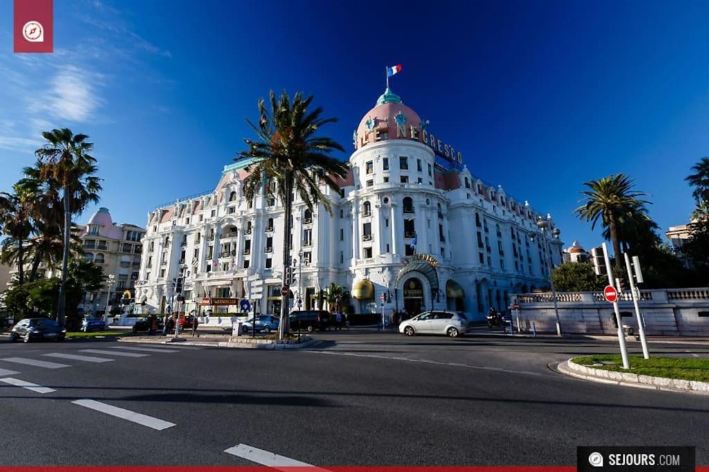 #28 1 Bdr Flat Ac Balcony Hper Central 10Mins To Beach & Old Town Nizza Esterno foto