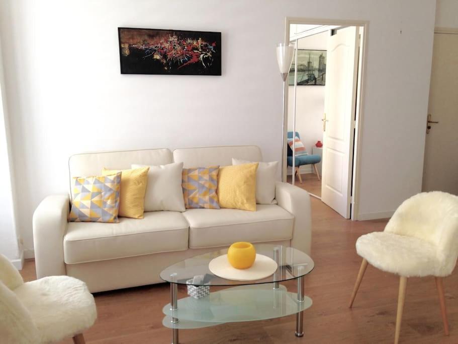 #28 1 Bdr Flat Ac Balcony Hper Central 10Mins To Beach & Old Town Nizza Esterno foto