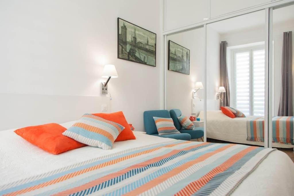 #28 1 Bdr Flat Ac Balcony Hper Central 10Mins To Beach & Old Town Nizza Esterno foto